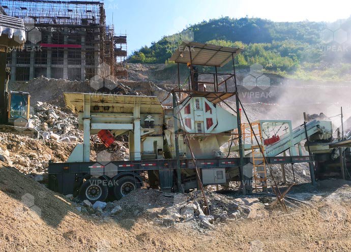 NK Series 200TPH Tyre-type Mobile Crushing Plants