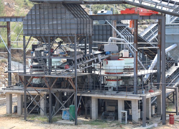 Zhejiang Suichang 500TPH Riverstone Project